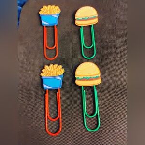 Food Shape Paper Clips